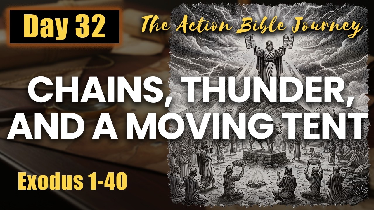 Day 32: Chains, Thunder, and a Moving Tent (Reset) | Exodus | Action Bible Journey