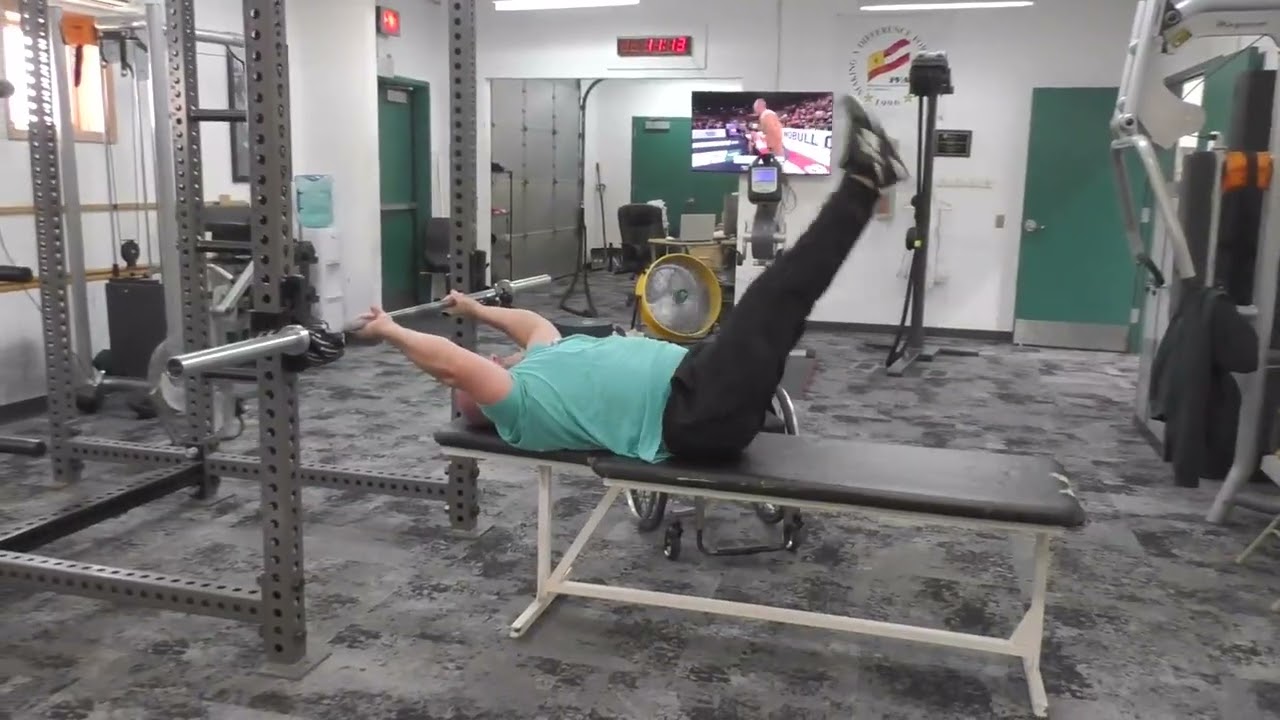 Travis Hasenkamp - Handcycle/Leg Lift/High Rope Pull Couplets