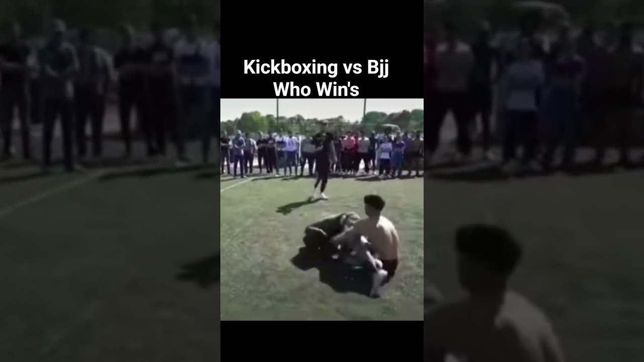 Kickboxing vs Bjj Who win's? #mma #kickboxing #bjj