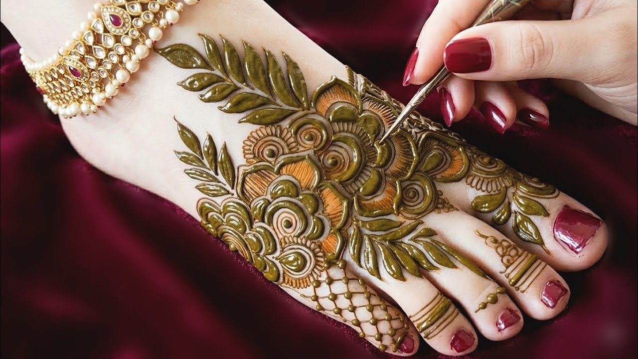 Very beautiful feet 👣 mehndi design |Eid Special mehndi | mehndi ka design | mehndi design | Mehndi