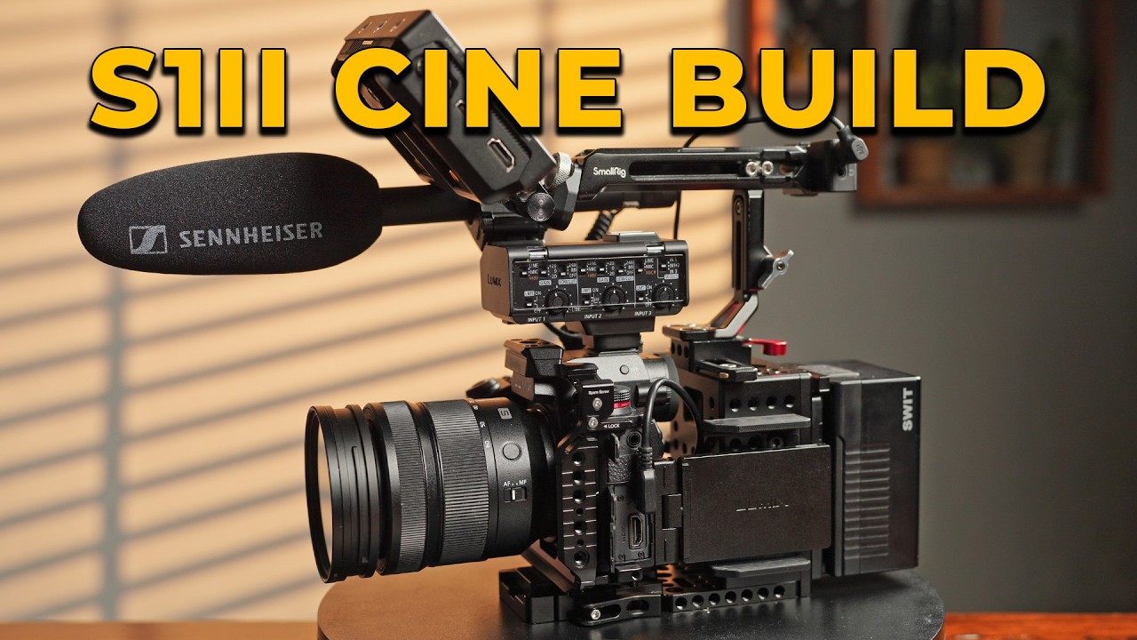 Turn ANY Mirrorless Camera into a Cinema rig in SECONDS (Panasonic S1II build)