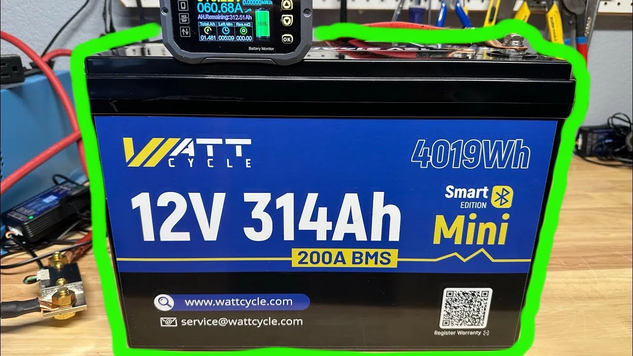 Wattcycle 314ah battery Teardown, Testing! Giant Capacity Small Size