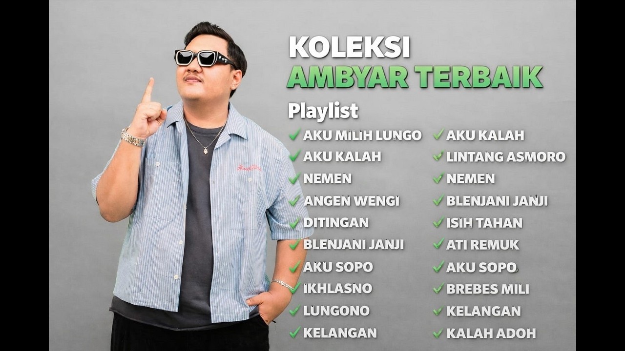 FULL ALBUM AMBYAR 2026 ✨ Aku Milih Lungo, NEMEN, LINTANG ASMORO (Paling Sedih)