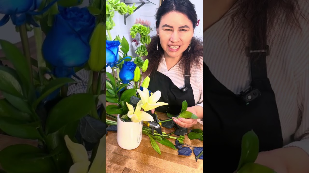 Arreglo floral para el Día del Padre 💙 | Titos Flowers, Diseñado Con Blanca