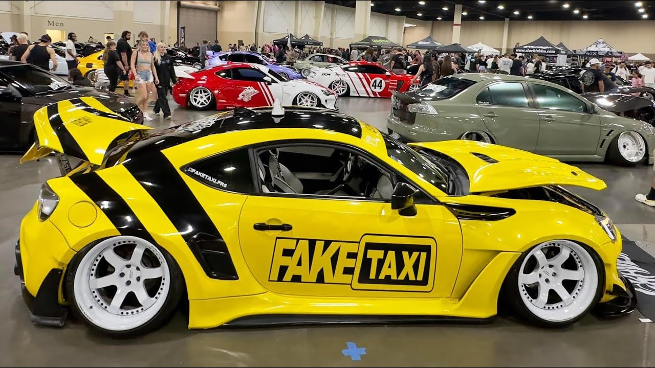 SCRAPEFEST UTAH 2024 - Stance Cars, Tuner Cars, Modified Cars, Super Cars, Import Car Show in 4K