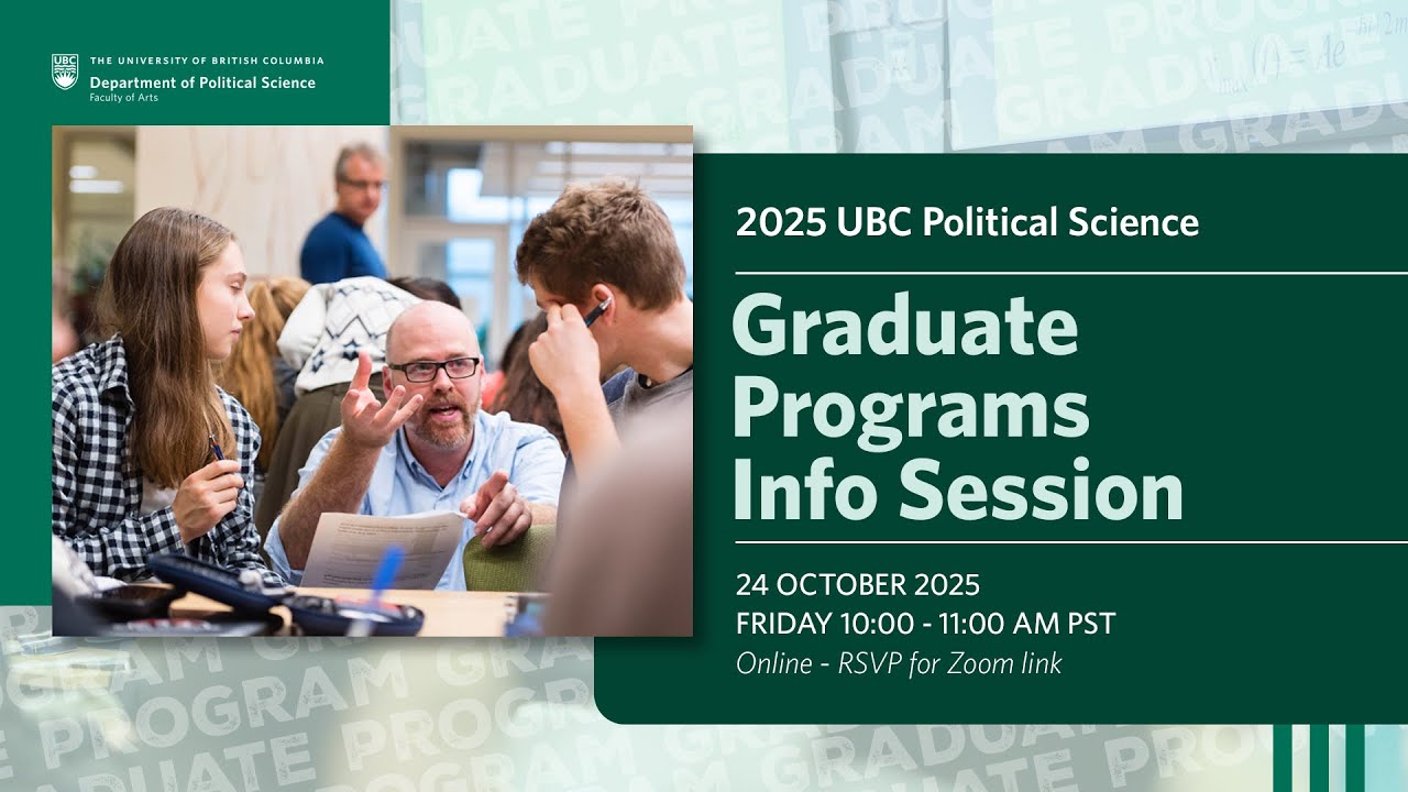 2025 Graduate Programs Info Session
