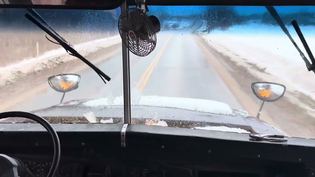 Bus 39 Is Still Alive — 1998 Thomas 3800 Cold Startup & Long Drive