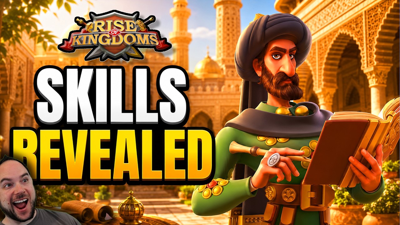 Новый командир для сбора ресурсов Яхья ибн Халид [обзор навыков] Rise of Kingdoms