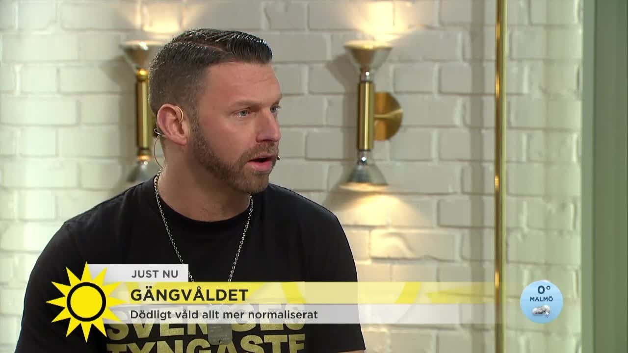 Gängvåldet: "Konflikterna startar med en bagatell"  - Nyhetsmorgon (TV4)