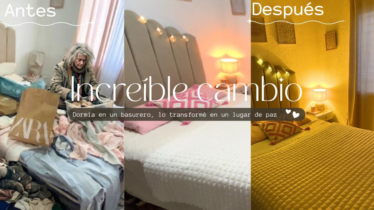 ¡Increíble Transformación! 🧺✨De basurero a cuarto de revista 🤩 Me daba vergüenza mostrarlo 🥴