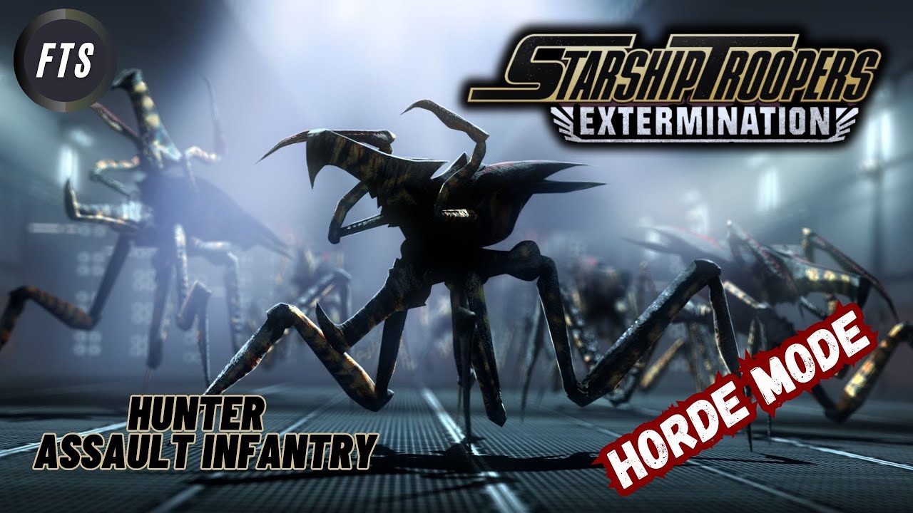 Starship Troopers: Extermination | Class Hunter | Horde Mode | Veteran (Hard) Difficulty #15