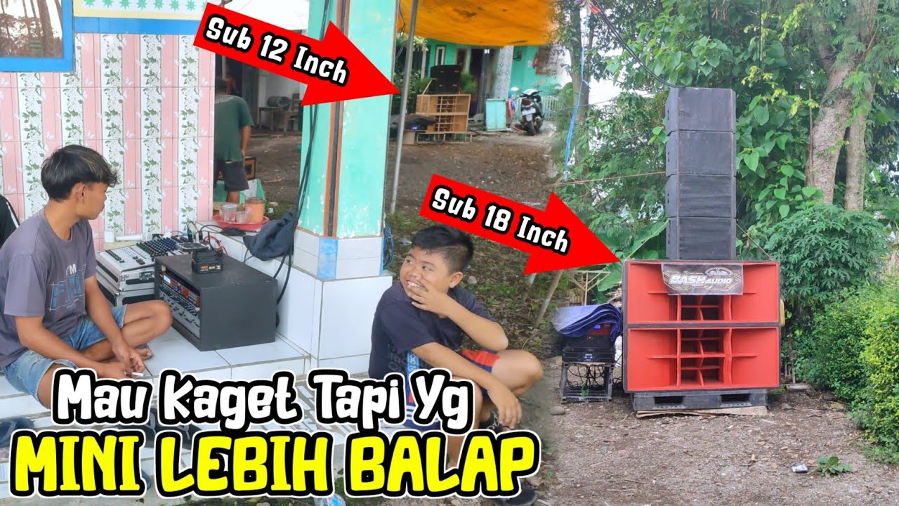 KAGET! LEBIH BALAP SOUND MINIATUR DARI SOUND 18 INCH HOREG SPEKNYA 