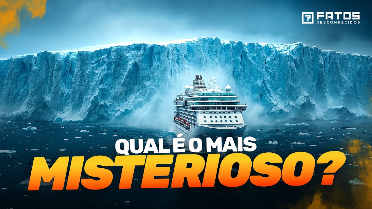 ANTÁRTICA vs ÁRTICO: 10 diferenças que você NÃO SABIA! O que está abaixo do Gelo?