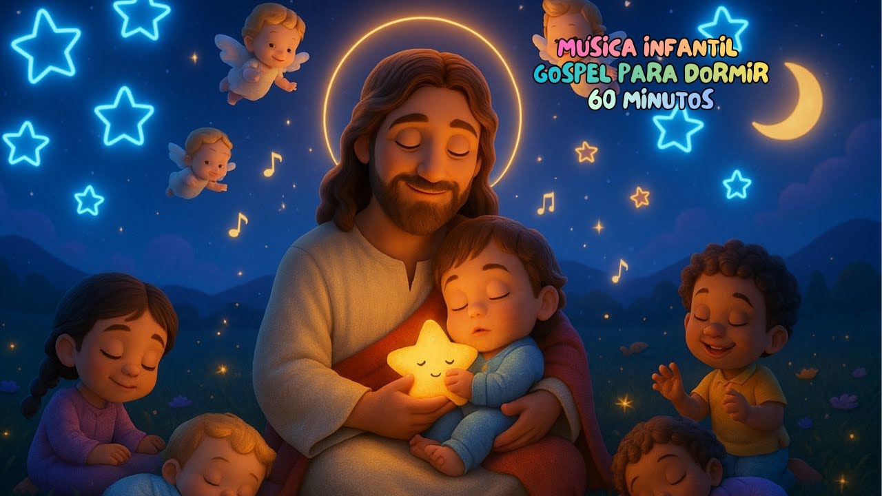 60 Minutos Música de Ninar Gospel | Meu Soninho Com Jesus | Música Infantil | Gabi Gospel Soninho