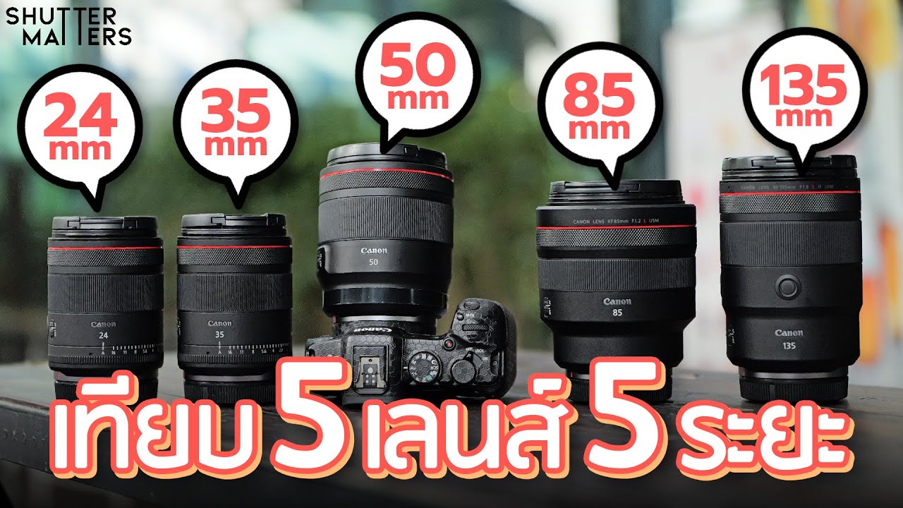 5เลนส์ 5ระยะ กับการถ่ายภาพบุคคลต่างกันยังไง?? - Shutter Matters
