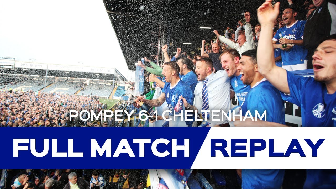 Pompey 6-1 Cheltenham Town (2017) | Full Match Replay powered by Utilita | Sky Bet League Two