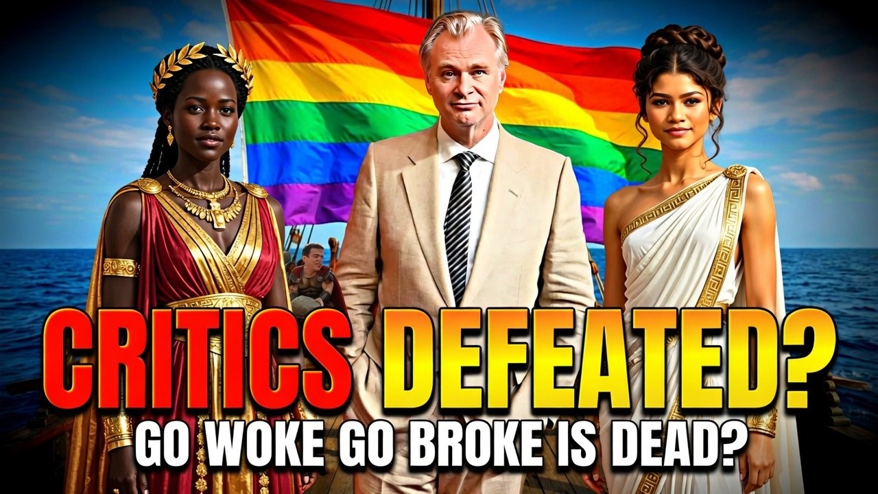 The Odyssey ENDED Go Woke Go Broke?! Hollywood CELEBRATES Prematurely a Box Office Semi-WIN!
