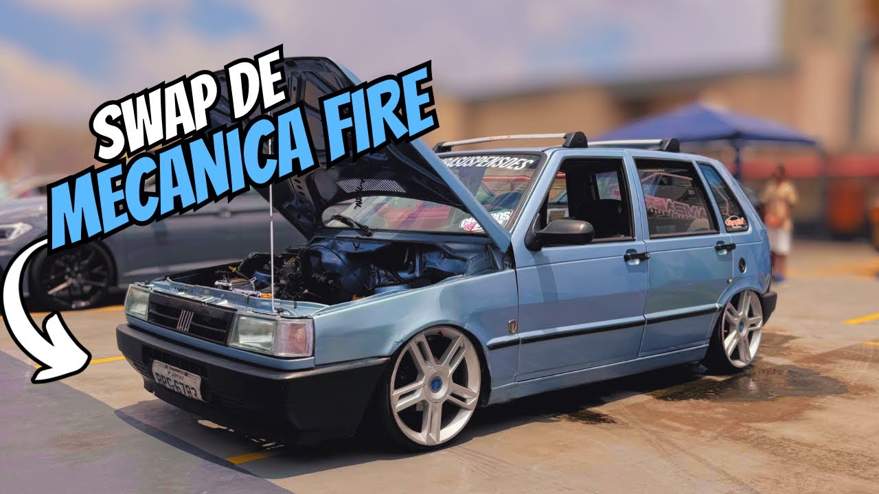 Fiat Uno with Fire Engine Swap! Mamba Suspensions! Enthusiasts