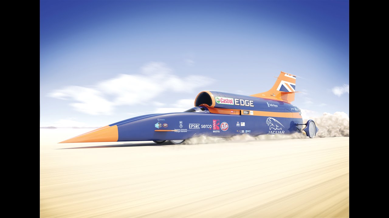 Fly through the 1,000mph BLOODHOUND Supersonic Car