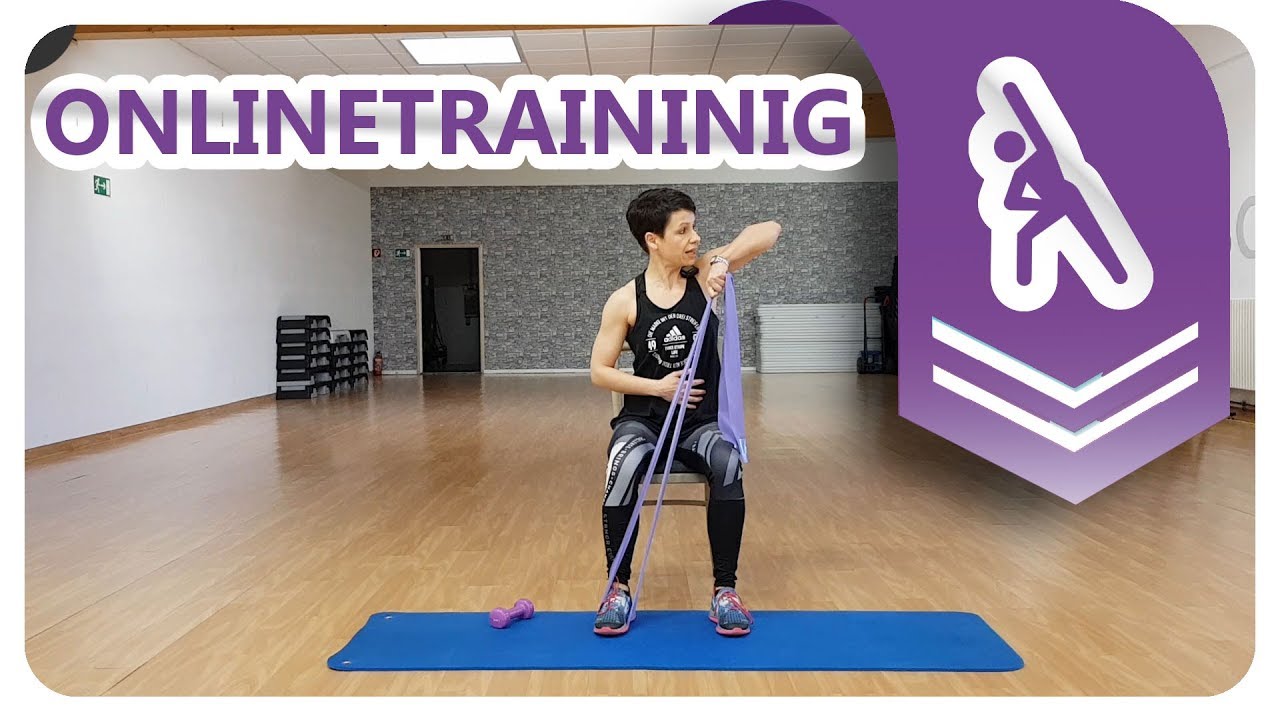 7 Übungen im Sitzen | Workout OHNE Beine