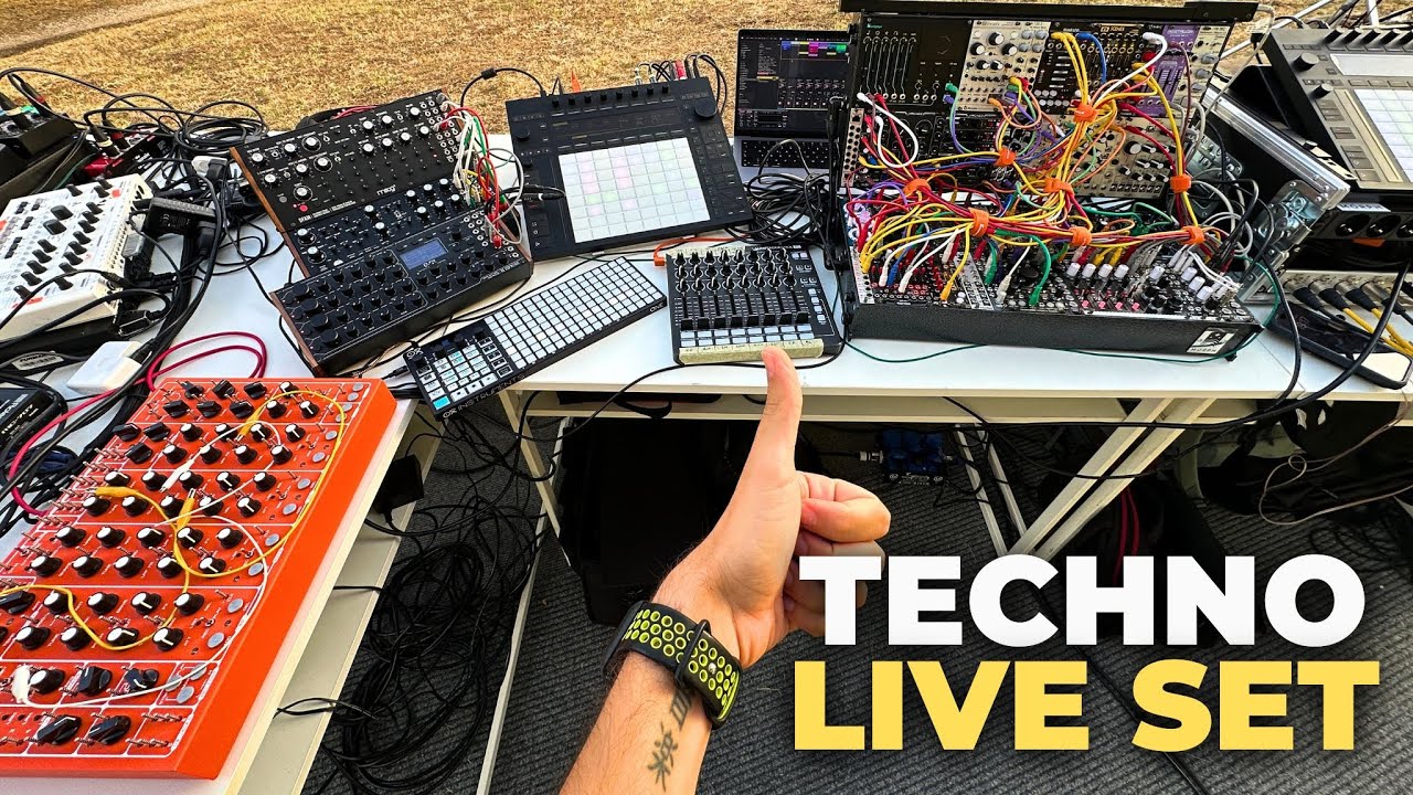 TECHNO LIVE SET x VISIONI MUSIC FEST ❤️