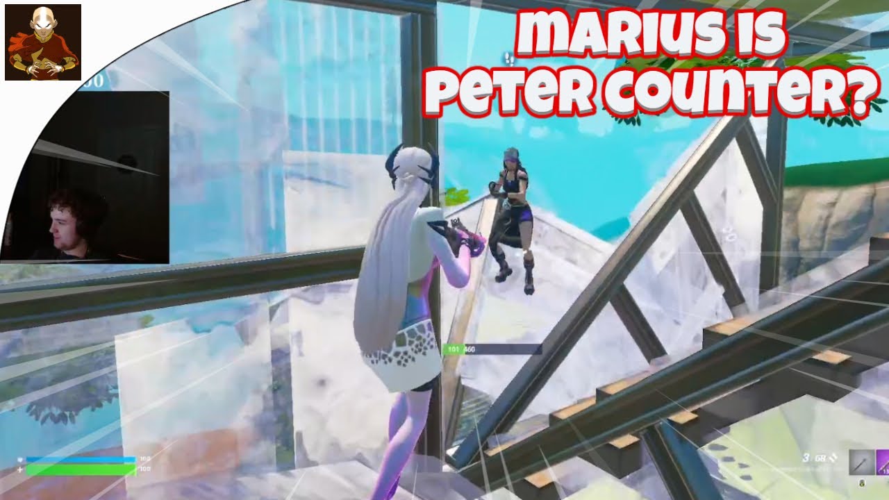 PETERBOT vs MARIUS😳 (BEST EU CREATIVE PLAYER) [FORTNITE TOKEN/WAGER]