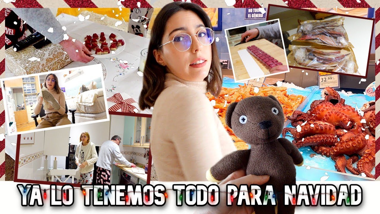 PRECIO MARISCO en NAVIDAD🙏🏻 + ORGANIZACIÓN y LIMPIEZA🧼 + PROBLEMAS de ESTOMAGO + PROBANDO TURRÓN🎄🎅🏻