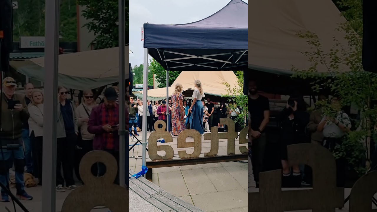 Jonna Jinton store grand opening in Sollefte&aring; 🥰🩵.......#jonnajinton #storeopening