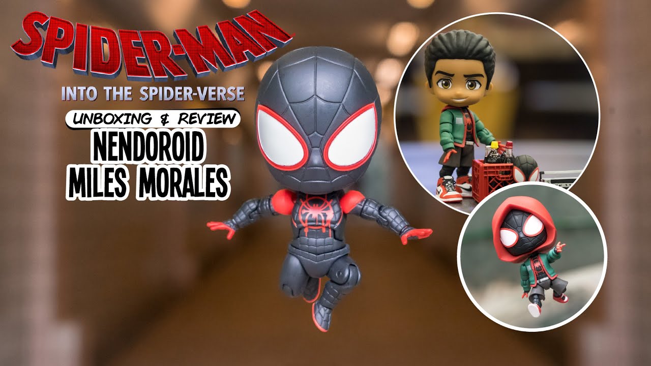 Nendoroid Unboxing & Review - Spiderman Into The Verse #nendoroid #spiderman #giveaway