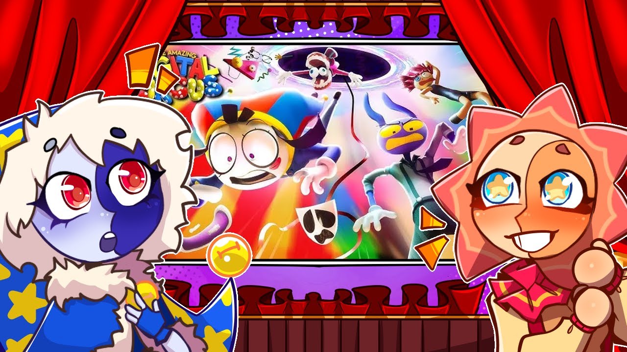 Sunny and Moonie REACT TO DIGITAL CIRCUS EPISODE 5!