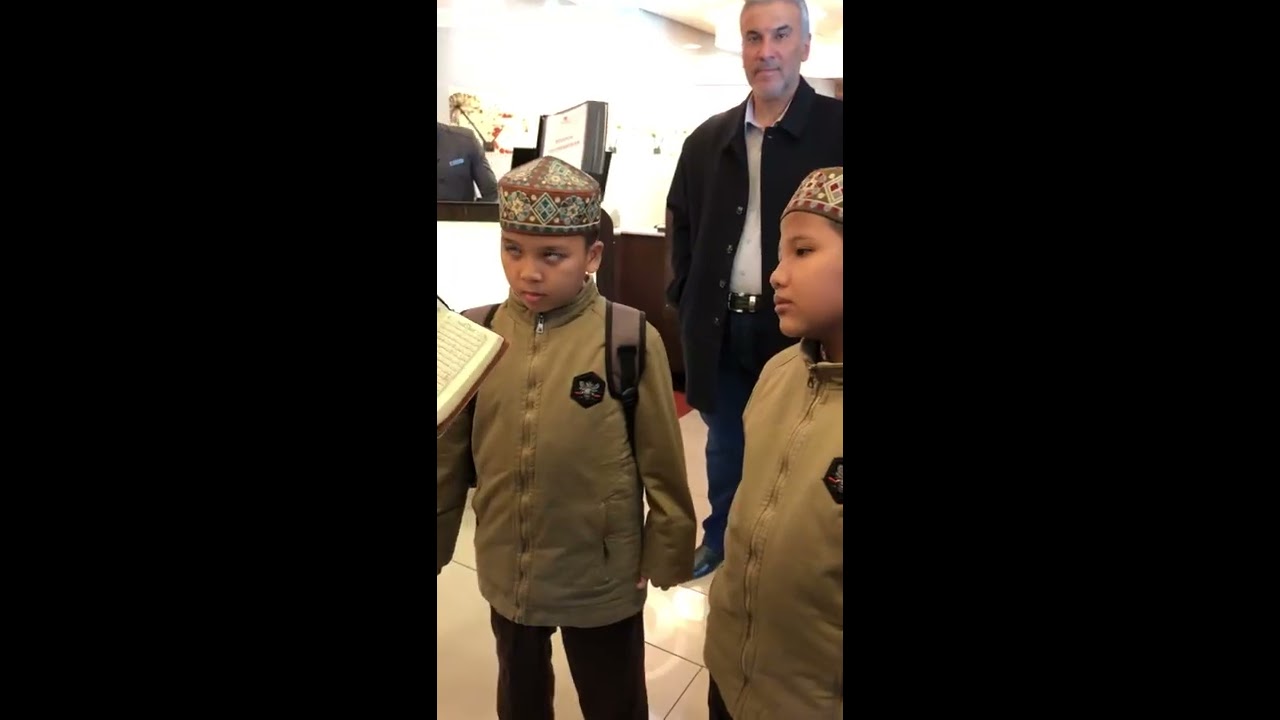Ahmad & Kamil (Google Al Qur'an) di tes saat di Rusia