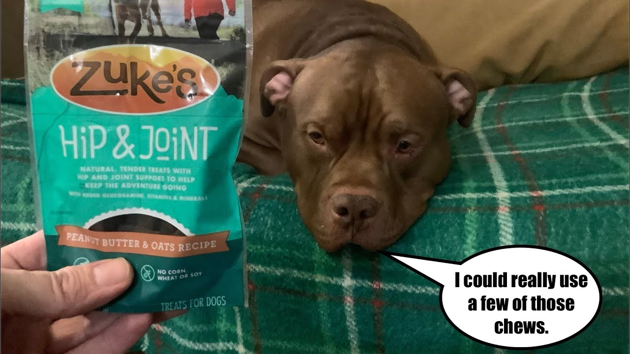 Noble reviews Zuke’s Hip & Joint treats