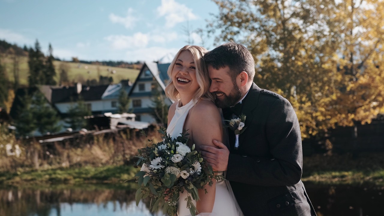 REGINA+MATT/POLSKO-SZKOCKI ŚLUB POD TATRAMI/WEDDING TRAILER/TATRZAŃSKI BÓR MAŁE CICHE