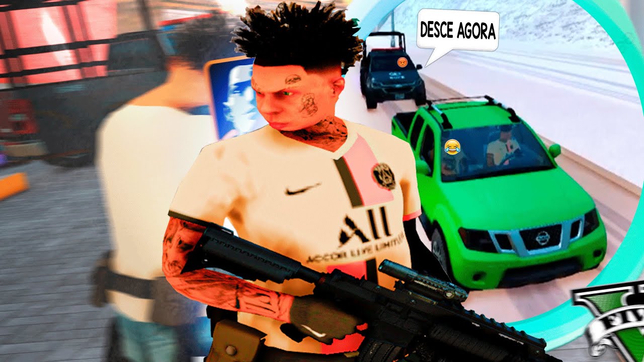1 DIA SENDO o PAULINHO LOKO no GTA MTA