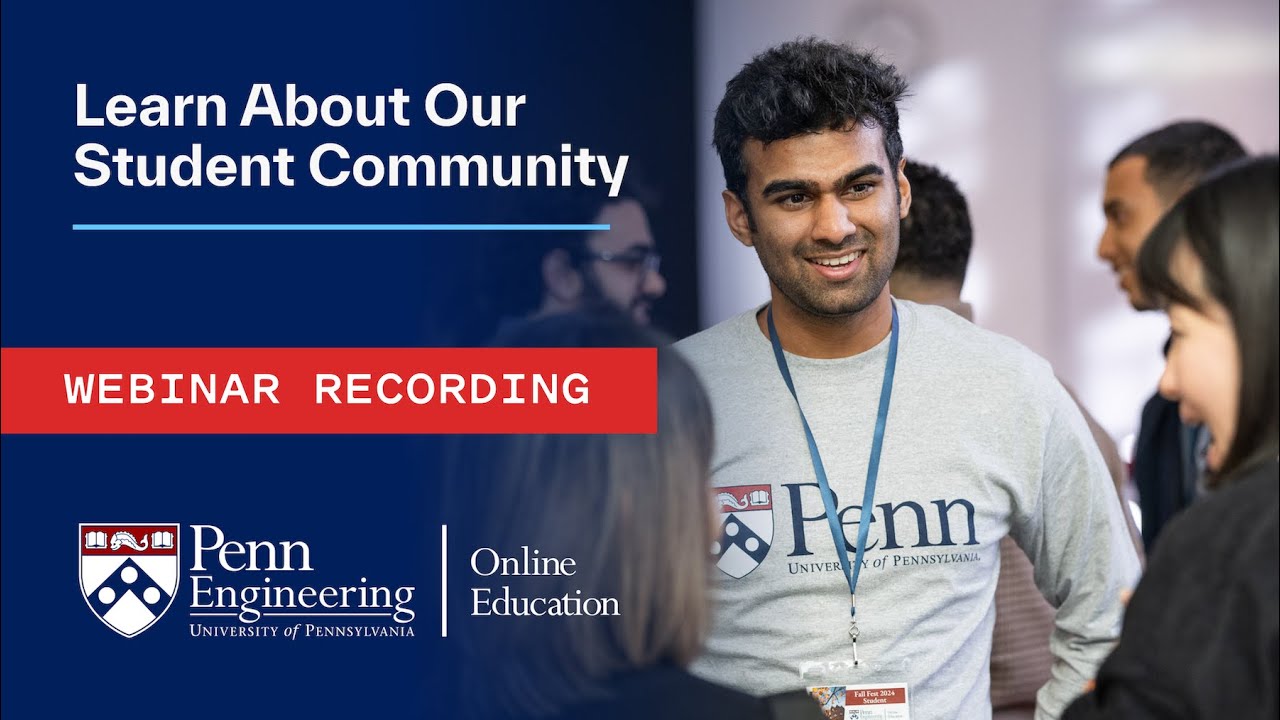 April 23, 2025 - Admissions Webinar - Learn About Our Student Community