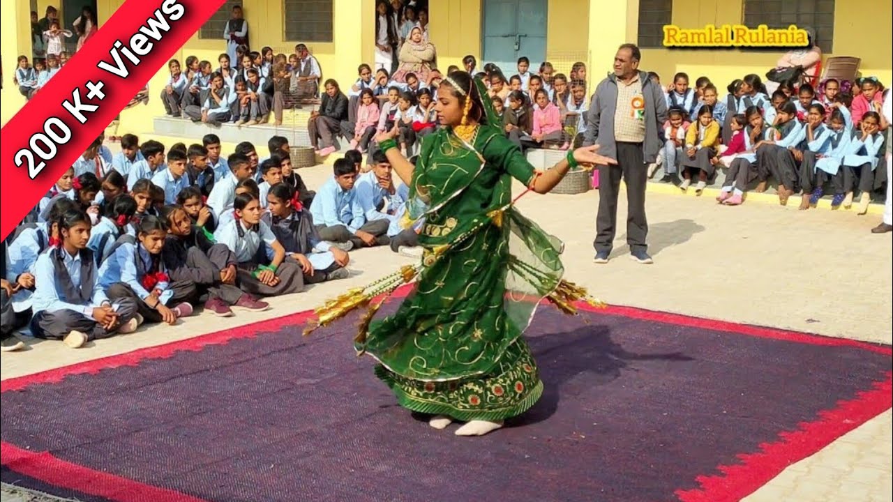 O Dhora Ro Desh 🔥 ओ धोरा रो देश #school #dance   #rajasthan  #culture #viral #chhitarbera
