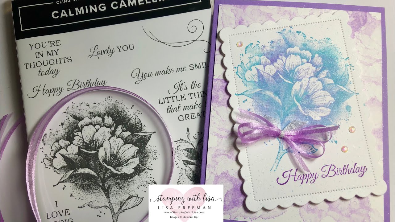 OMG!! The Calming Camellia Stamp Set is Soooo Gorgeous!!