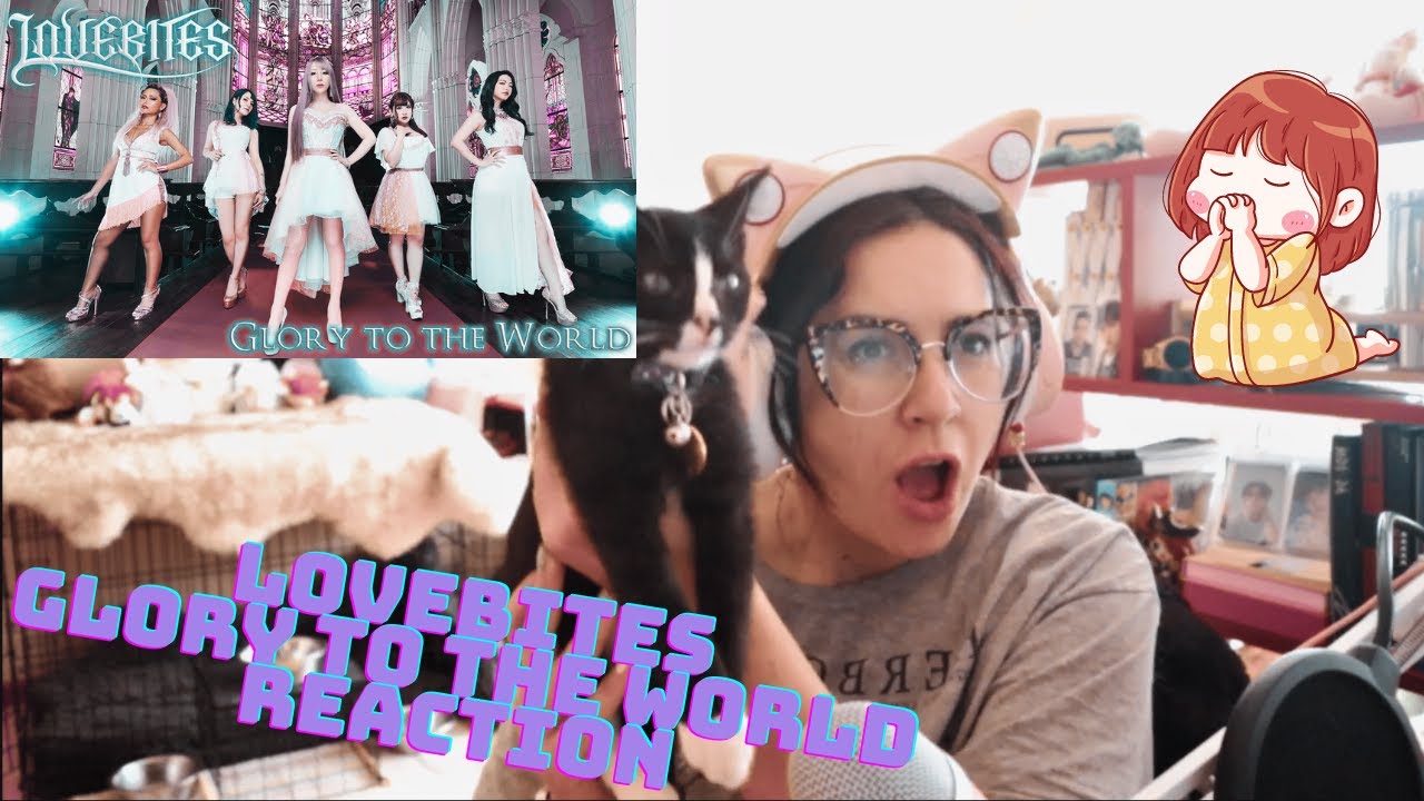 LOVEBITES / Glory To The World [MUSIC VIDEO] REACTION [Werewolf turned Jesus....]