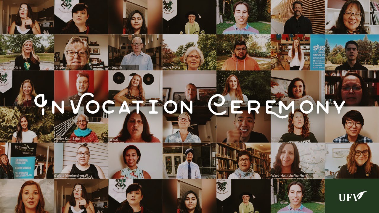 UFV Invocation Ceremony 2021-2022 [CC]