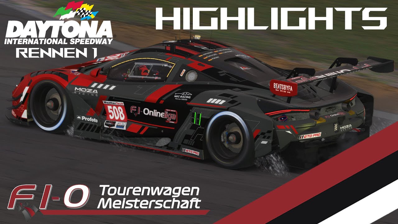 Ligaauftakt in Daytona | 1. Rennen S1 Highlights | F1-O Tourenwagenmeisterschaft