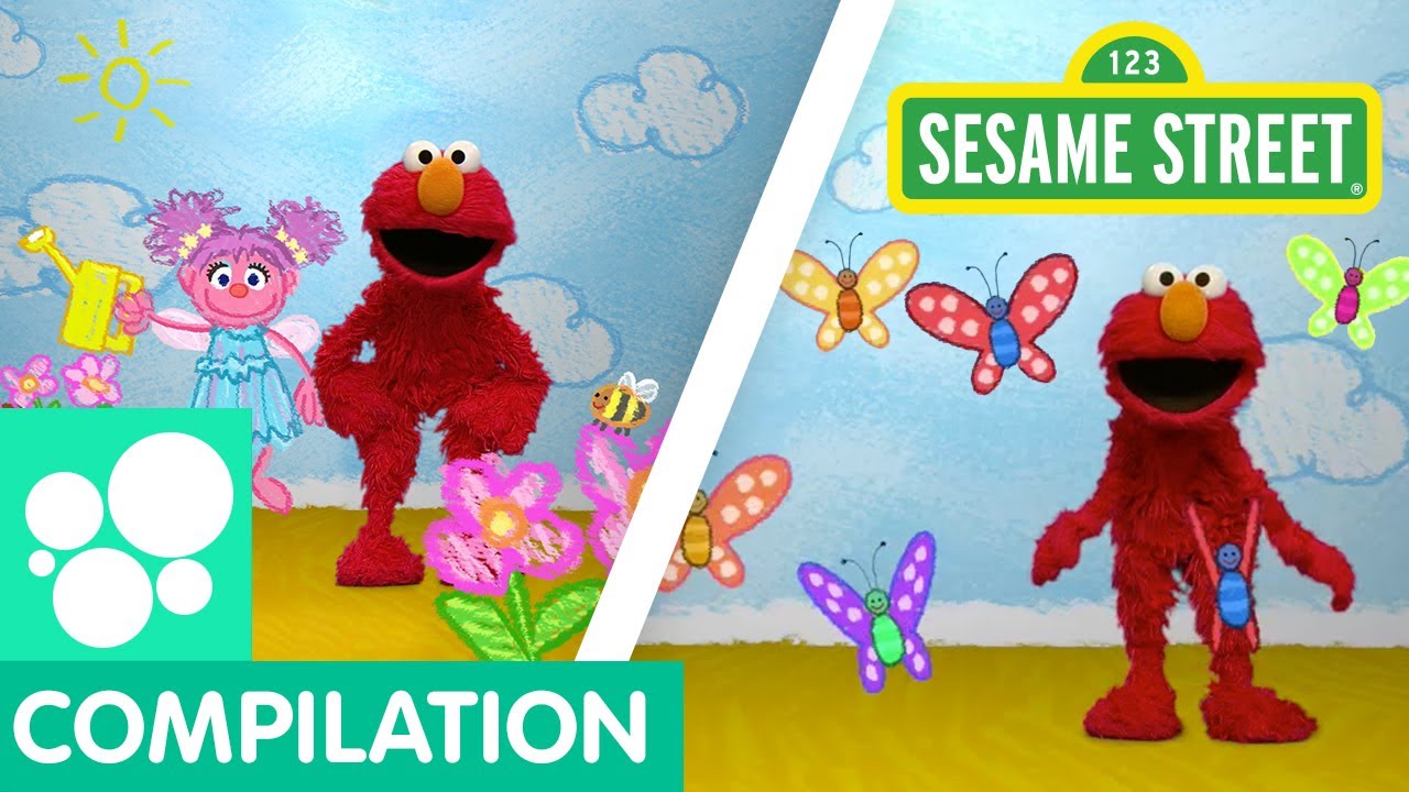 Sesame Street: Play Outdoors with Elmo! | Elmo's World Compilation