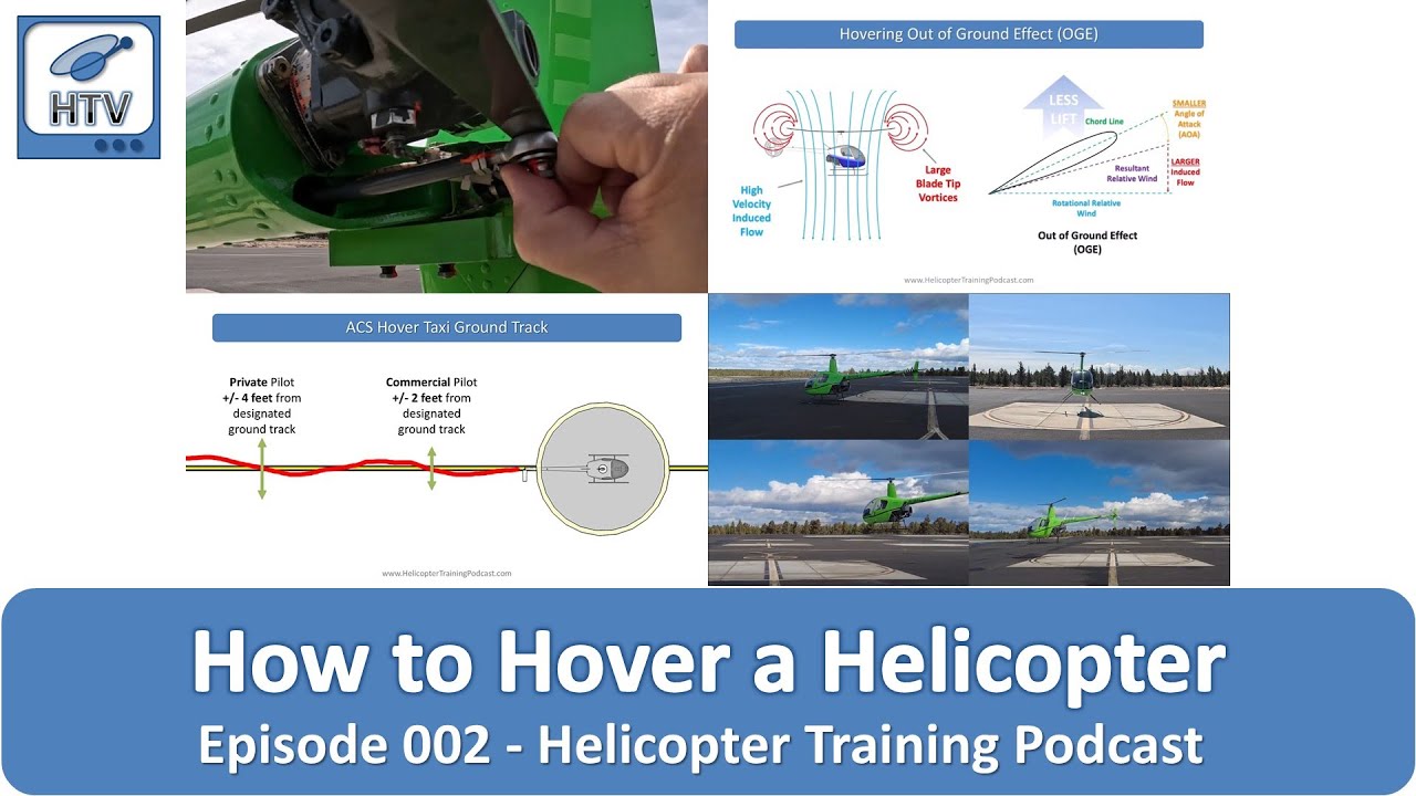 How to Hover a Helicopter | Ep. 002 of the Helicopter Training Podcast #hovering