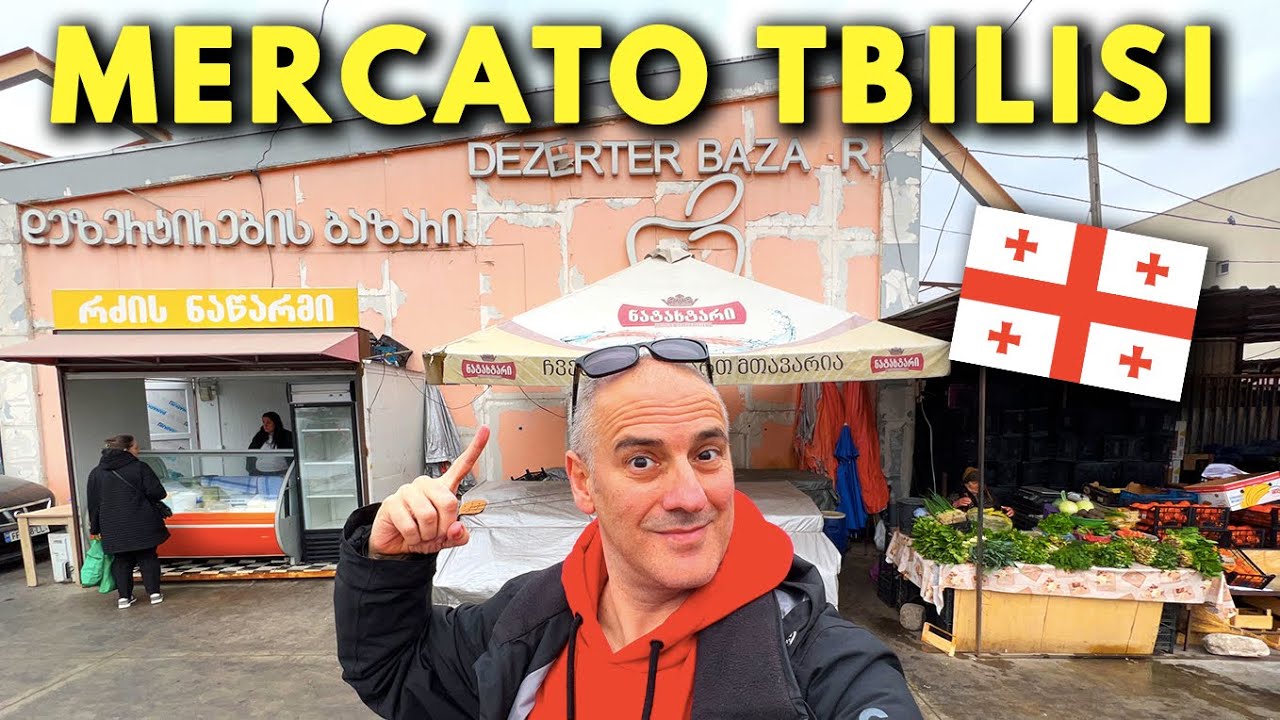 IL MERCATO DEI DISERTORI DI TBILISI IN GEORGIA 🇬🇪