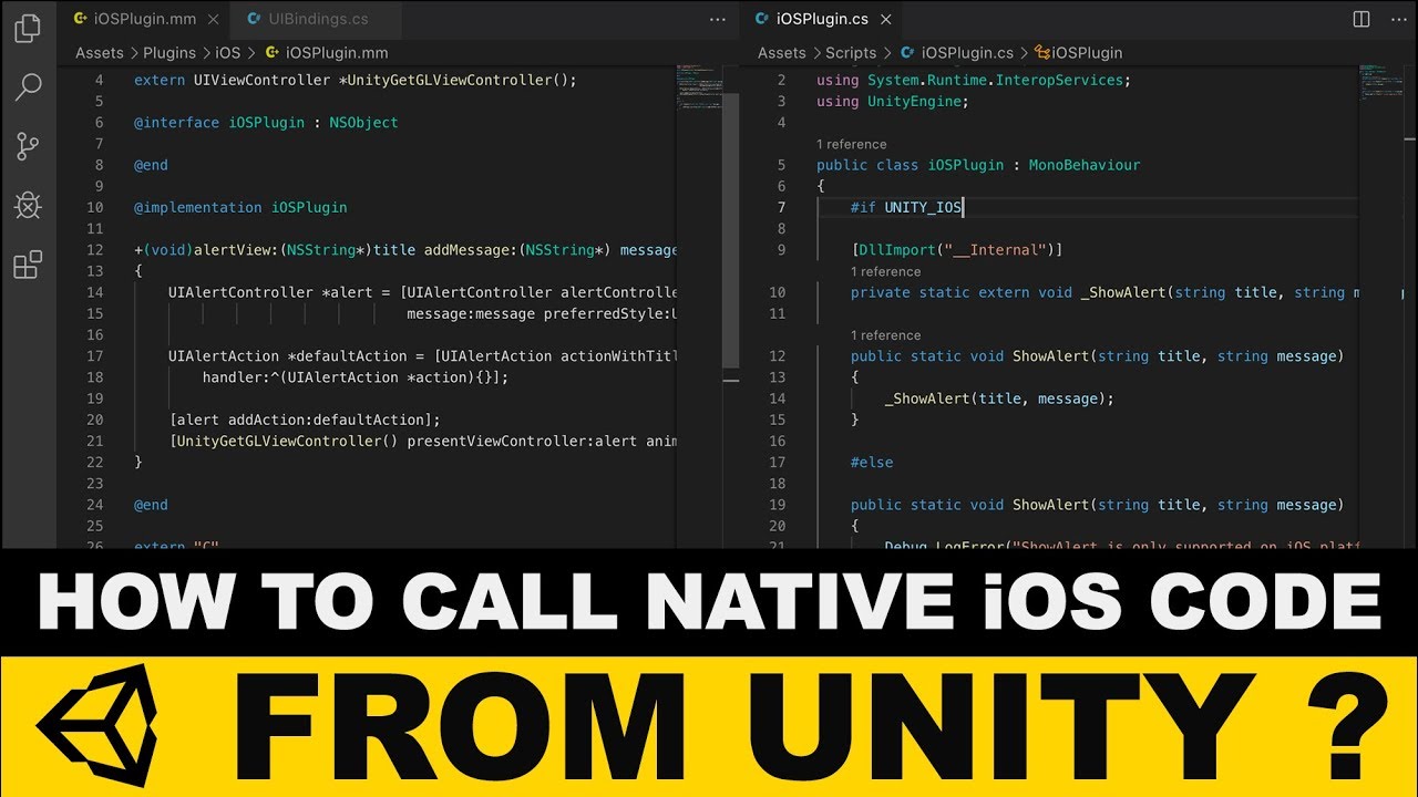 Плагины для iOS в Unity3d — Как создать плагин для iOS с помощью Unity3d?