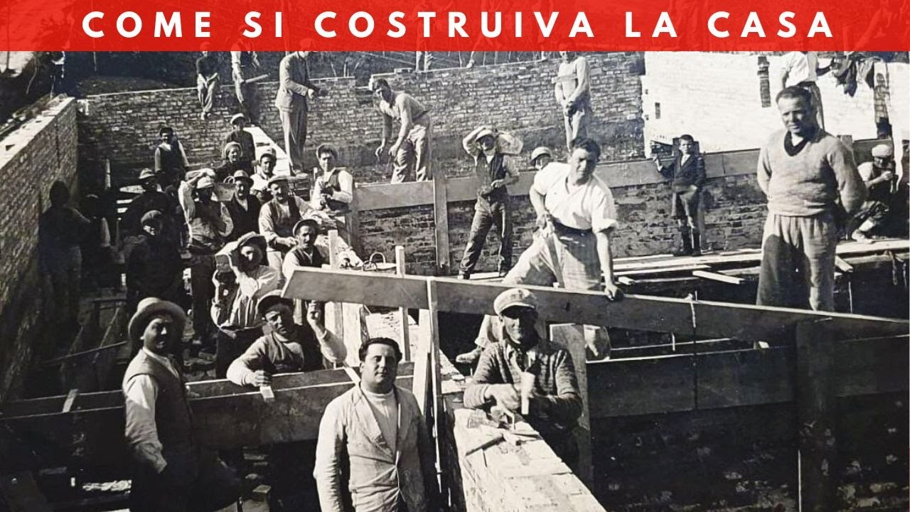 Come si costruiva la casa una volta architettura rurale muratore Carnia Friuli baita stavoli fienile