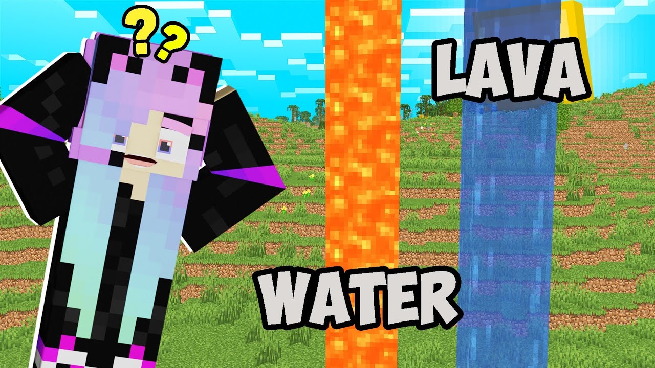 I Trolled My Sister by SWAPPING Lava and Water in Minecraft…