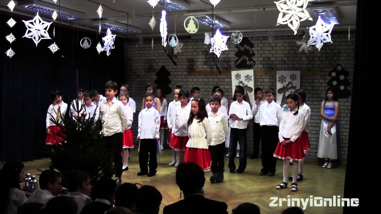 ZrínyiOnline • Alsós karácsonyi műsor 2014 | 2.rész | 3.b