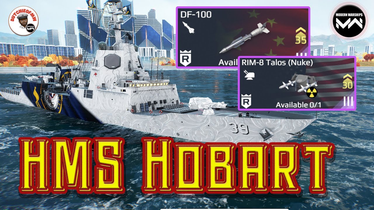 Modern Warships: HMAS Hobart Missile Spam MADNESS 💥 | Massive Damage Build! | #modernwarships