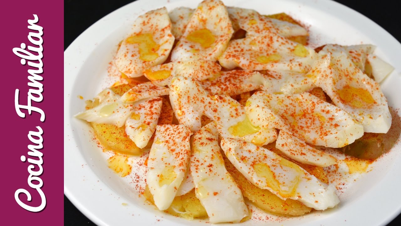 Ensalada de bacalao con pimentón de la vera | Recetas de Javier Romero. Recetas de cocina casera