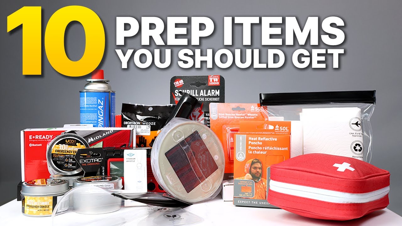 Emergency Essentials: Get these 10 items while you still can